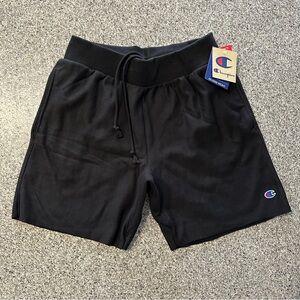 Champion Reverse Weave Cut Off Shorts 7" C‎ Logo Black Men’s Size M XXL